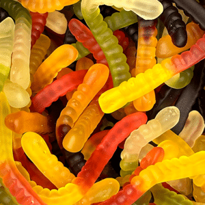 Haribo Gloeiwormen